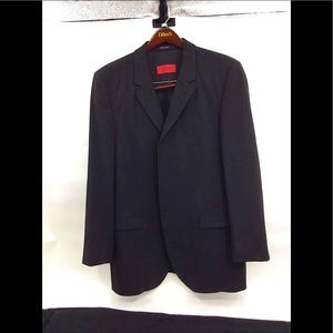Hugo Boss Black Virgin Wool Suit Jacket - Sz 46R
